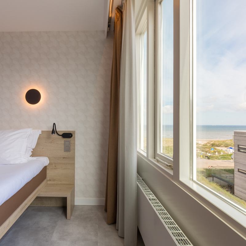 Overnachten met zeezicht